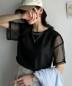 JaVa メッシュレイヤードTシャツのサムネイル