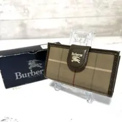 新品未使用　バーバリー Burberry 4連キーケース ノバチェック