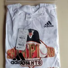 読売巨人軍2009年adidas チャンピオン (日本一)記念TシャツXO 白