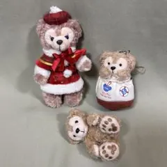 ディズニーシー　ダッフィー　シェリーメイ クリスマス　ぬいぐるみ