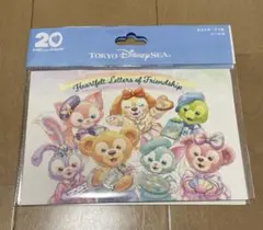 新品未使用　ハートフェルトレターズオブフレンドシップ　ポストカード　シール