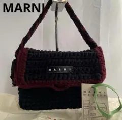 ✨️新品同様✨️ MARNI 編み込み　バッグ　ハンドバッグ　 肩掛けのサムネイル