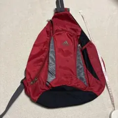 adidas ショルダーバッグ 赤黒