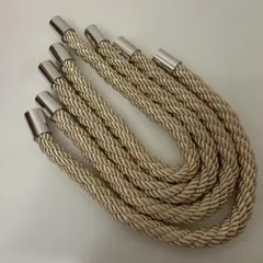 カーテンタッセル ロープタイプ シャンパンゴールド ４本セット