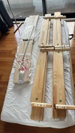 専用＊直接引取 IKEA ウトーケル スタッキングベッド マットレス等セット