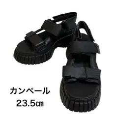 現行CAMPER BCN カンペール ビーシーエヌ 超厚底 サンダル 黒38 現行CAMPER BCN カンペール ビーシーエヌ 超厚底 サンダル 黒38 - メルカリ