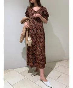 完売商品 snidel スナイデル バリエーションプリントワンピース