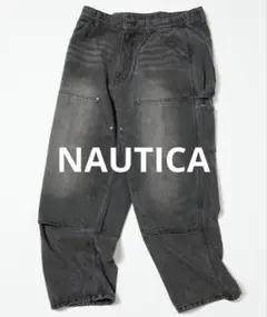 限定値下NAUTICAノーティカ ウォッシュド ダブルニー デニムパンツ