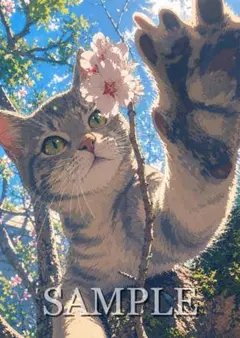 紫光の森猫 ـ 春路を歩くノルウェージャンフォレストキャット - メルカリ