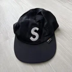Supreme Sロゴ ブラックキャップ cordura