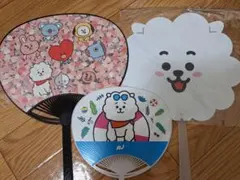 BT21 RJ うちわ 3枚セット