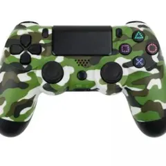 PS4 互換 プレステ ワイヤレス コントローラー 新品 迷彩色