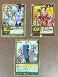 ONE PIECE ワンピースカード　ナミ＆ロビン 他 ３枚セット