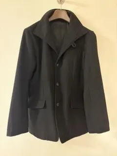 ブラックボタンジャケット