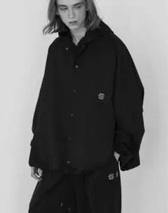 京都限定　seesee コーチジャケット　黒　URBS SEESEE(シーシー) COACH JACKET URBS 京都店 別注モデルコーチ