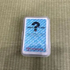 トヨタ トランプ クイズの日 チャレンジくん 非売品のサムネイル