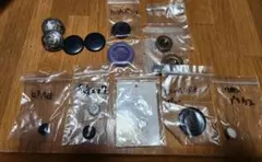 ボタンセット 多様なデザインとサイズ　まとめ売り