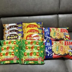 不二家 ホームパイ カルビー じゃがりこ 瀬戸しお 詰め合わせのサムネイル