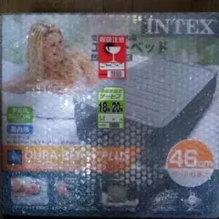 INTEX DURA BEAM PLUS シングルエアーベッド 高さ46cm