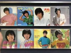 tai4621 榊原郁恵　EP8枚セット