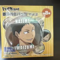 ハイキュー‼︎ 百面相缶バッジ 岩泉一　2個