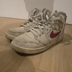 NIKE ハイカットスニーカー ホワイト レッド