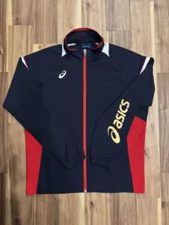 アシックス ウィンドブレーカー ジャージ ランニングウェア トレーニング L
