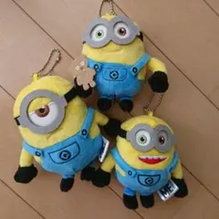 ミニオンズぬいぐるみ3点セット