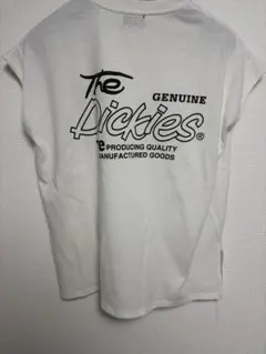 Dickies Tシャツ ホワイト 半袖 ノースリーブ タンクトップのサムネイル