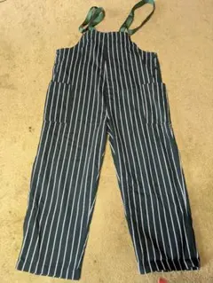 クックマン ストライプ オーバーオール ビッグサイズ