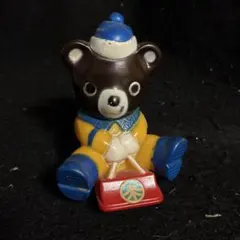 昭和レトロ たくぎん たくちゃん ソフビ 貯金箱 北海道拓殖銀行 当時物