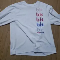 blackknight ロングスリーブシャツ ホワイト