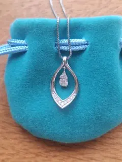 【美品】プラチナダイヤモンドネックレス