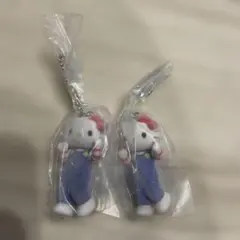 サンリオキャラクターズ ミニチュアチャーム ライブキャラクター キティ2個