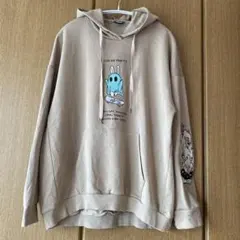 SCOLAR PARITY スウェットパーカー　刺繍　　M ゆるダボのサムネイル