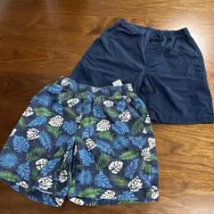 ユニクロ•GU ハーフパンツ2枚組 サイズ120