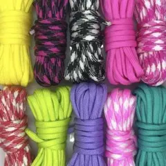 【現品】¥650 ❤️ パラコード ⑤ 〈4mm〉3m×10本 まとめ売り
