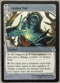 MTG】霊気の薬瓶 / Aether Vial 日本語版 - メルカリ