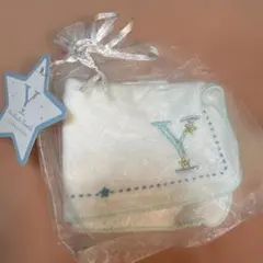 イニシャルタオル