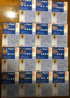 日本代表サッカー選手カードセット2006年