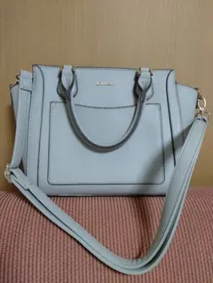 入学式に！ 2way ハンドバッグ ショルダーバッグ ライトグレー