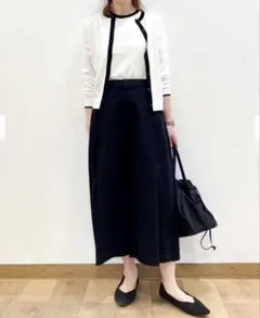 【UNIQLO】UVカットクルーネックセーター/カーディガン 2点セット