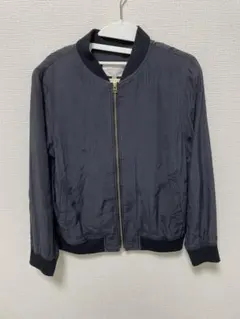 ネイビー ブルゾン