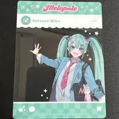 初音ミク　sns風クリアカード　メロパレ