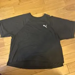 PUMA 黒 ショートスリーブ Tシャツ Mサイズ