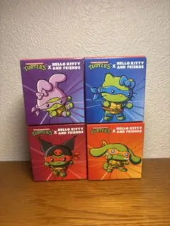 海外限定 サンリオ タートルズ フィギュア マックハッピーセット キティ クロミ