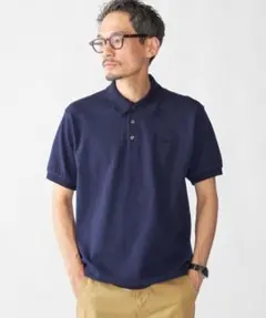 カスタム LACOSTE x sacai ポロシャツ ネイビー サイズ3 - メルカリ