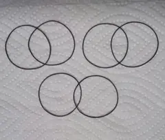 腕時計 Oリング シリコン パッキン バラ6個 商品選択 厚さ0.5mm　①