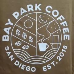 ユニクロ サンディエゴ ベイパークコーヒー coffee Tシャツ 古着