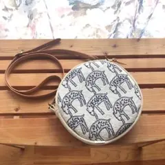 ハンドメイド】倉敷帆布 ショルダーバッグ ミナペルホネン生地